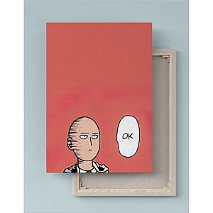 Quadro Decorativo Canvas One Punch-Man Saitama  01